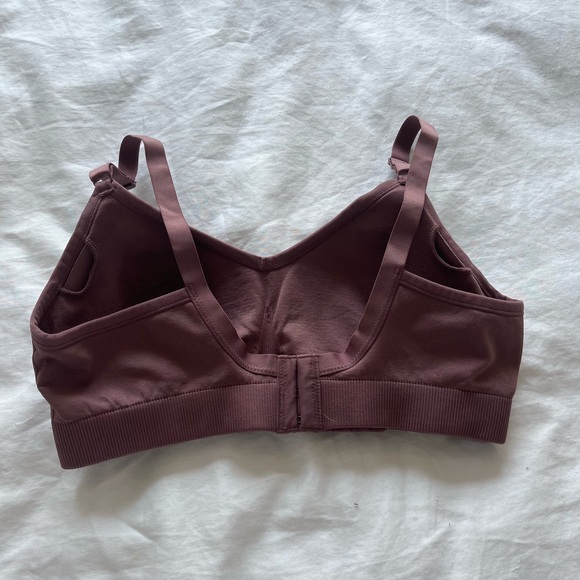 Knit Good to Go Seamless Bra, NWT, Medium, Vintage Plum - Picture 4 of 5